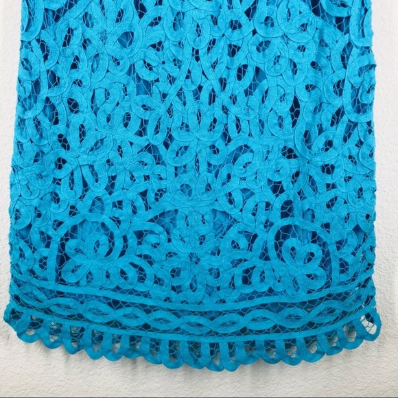 Sea New York Lace Pattern Mini Dress Size 2 EUC - Picture 6 of 8